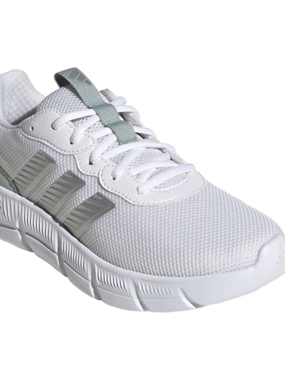 Adidas Women's Size: 9 WIDE Cloudfoam Flex Sneakers White Comfort Running Shoes